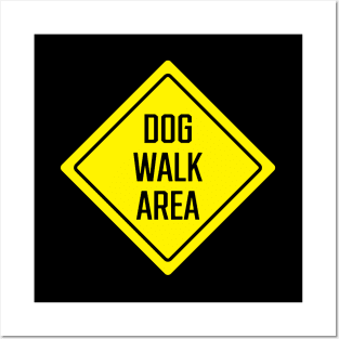 Dog Walk Area Posters and Art